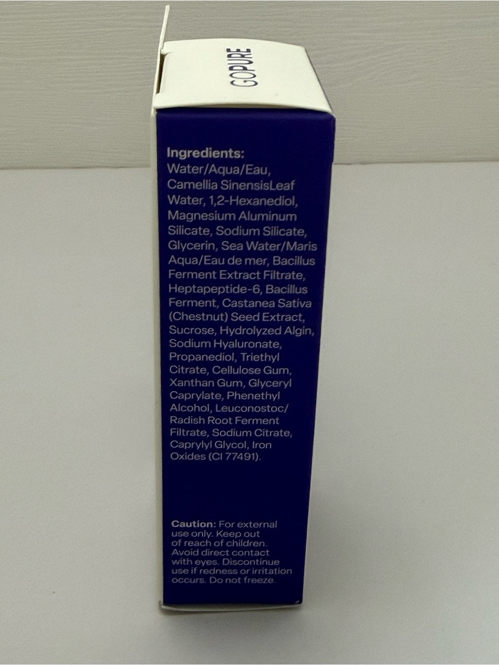 GoPure Instant Lift Eye Gel - White & Blue - Picture 4 of 5